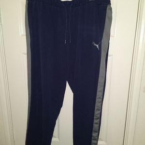 Puma Athletic Sweatpants Running Track Pants Men's sz XL.